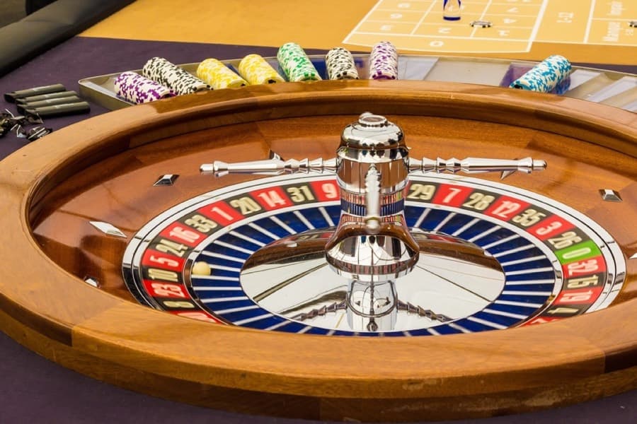 Una ruleta de casino