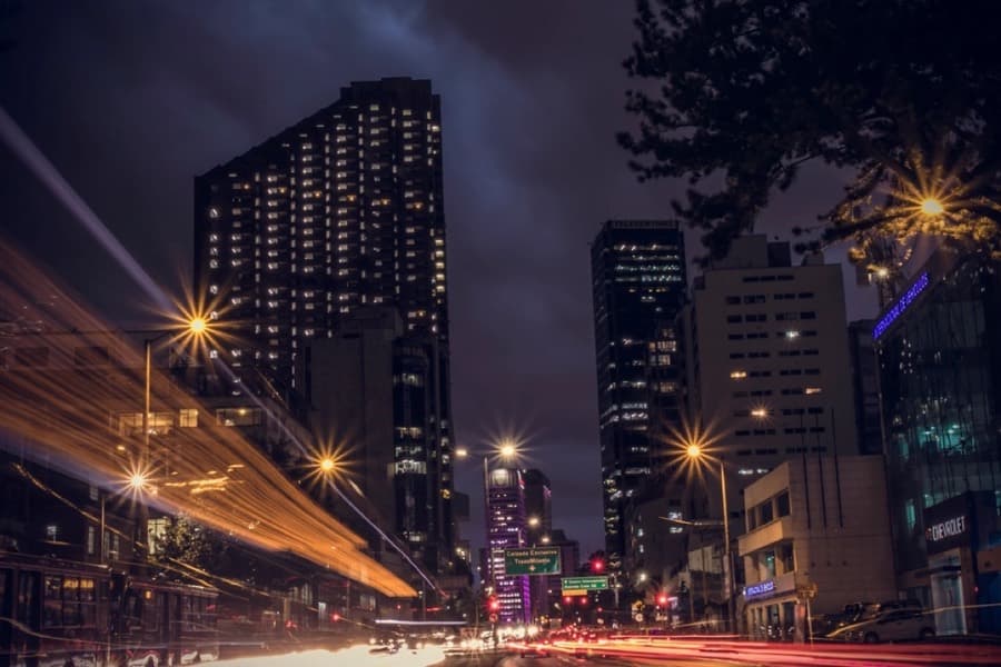 Bogotá de noche